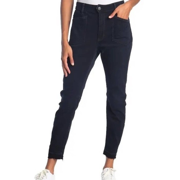 Free People Ivy Mid Rise Skinny Jeans Size 24 - Picture 1 of 14